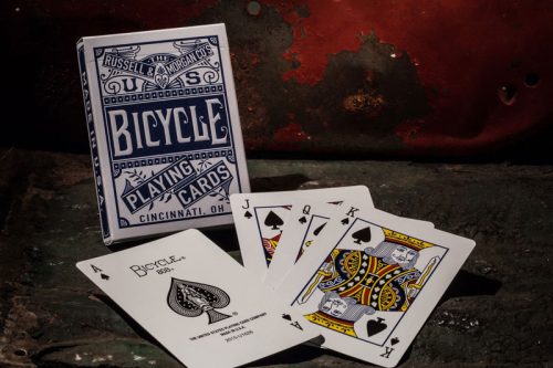 Cartes Bicycle Chainless Bleu