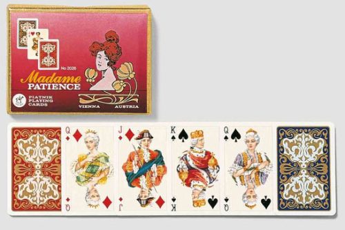 Cartes de patience Madame