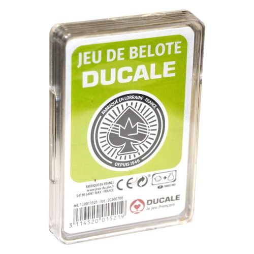 32 cartes Ducale en boite cristal