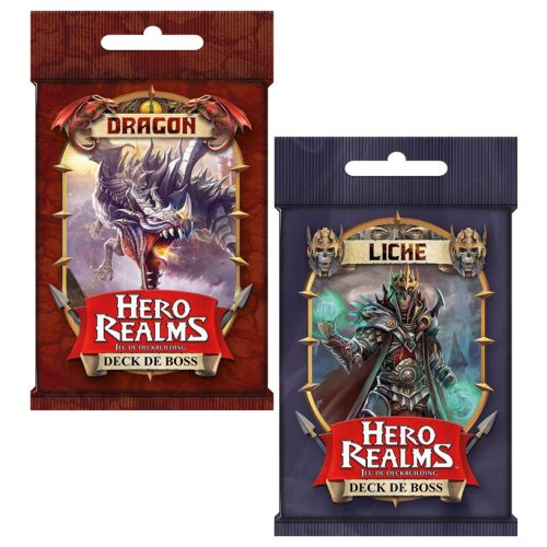 Hero Realms - 2 Decks Boss (Dragon & Liche)
