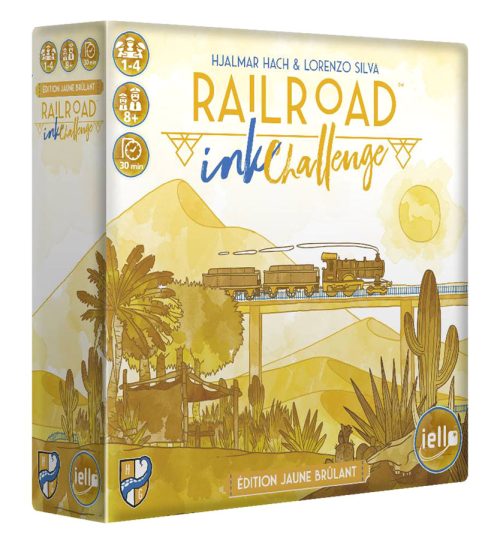 Railroad Ink Challenge - Jaune Brulant