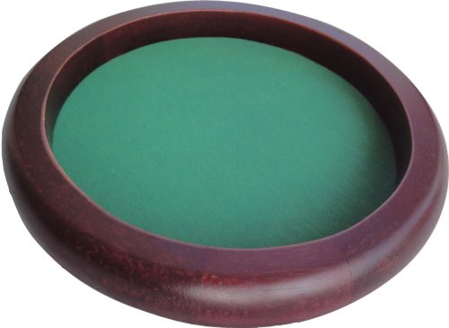 Piste de dés bois brun 35cm
