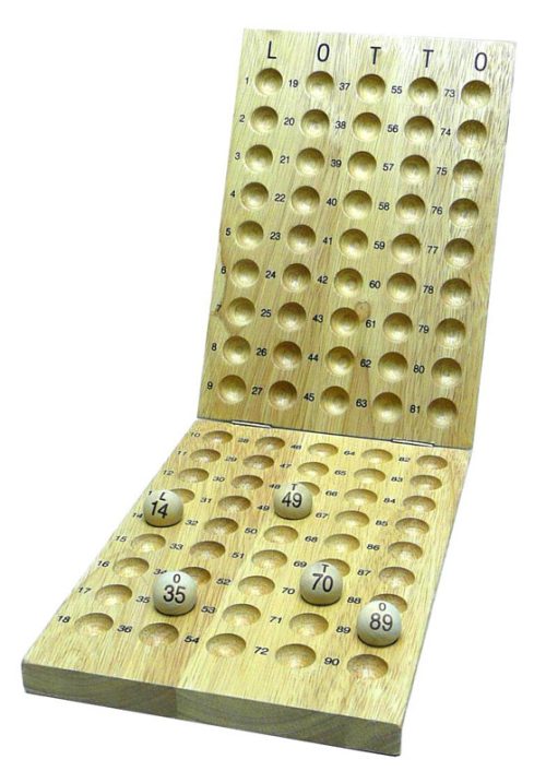 Tableau de contrôle de loto