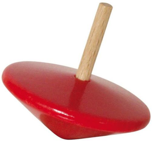 Toupie rouge bois 45mm (2 achetées, 1 offerte)