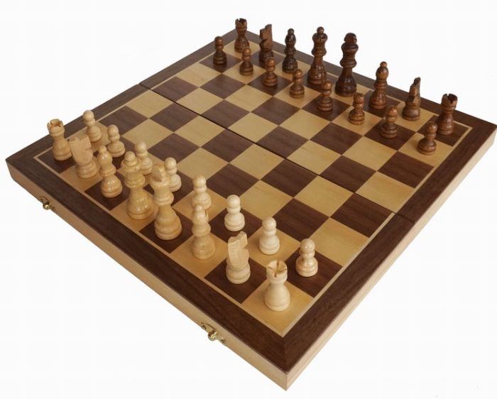 Mallette échecs 38cm magnétique pliable