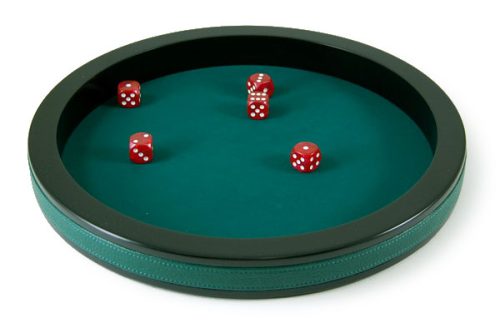 Piste de dés Prestige 36cm verte