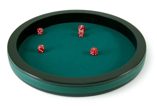 Piste de dés Prestige 43cm verte