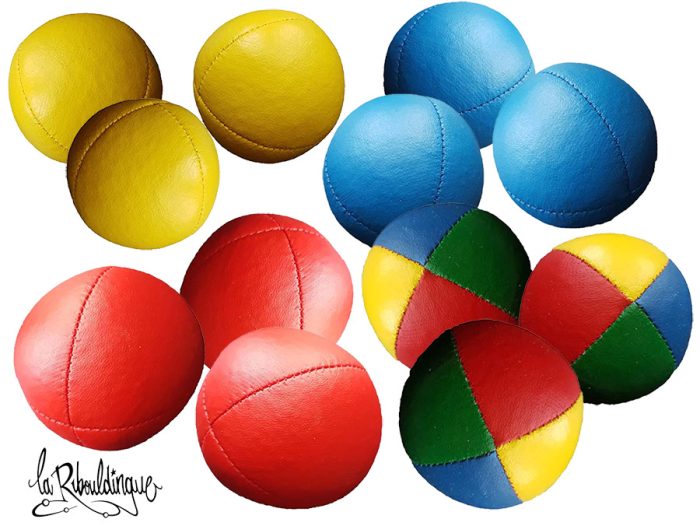 Balles à Grain Junior 50mm - Lot de 3 (en sac)