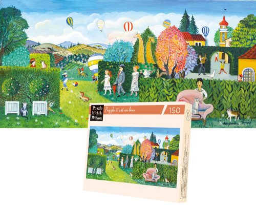 Les Haies - Puppo - puzzle Michèle Wilson 150 pièces