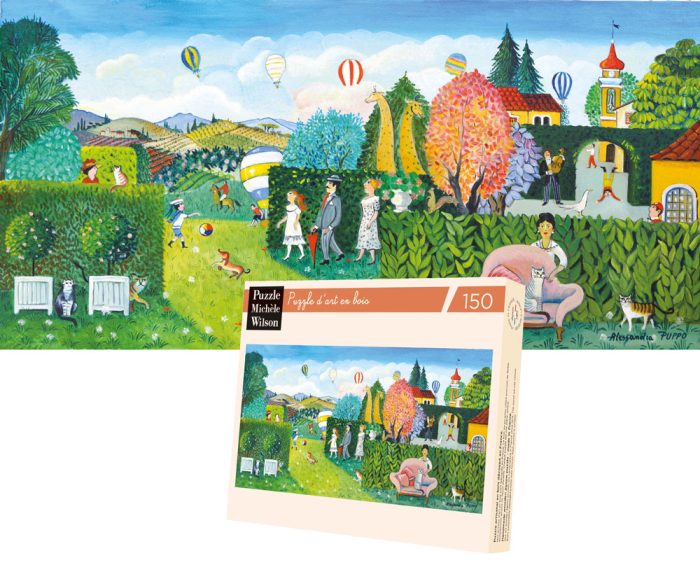 Les Haies - Puppo - puzzle Michèle Wilson 150 pièces