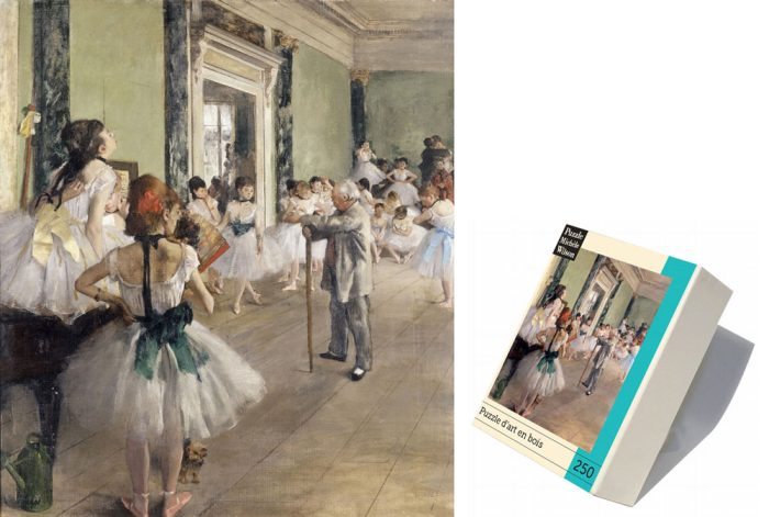 La classe de danse - Degas - puzzle Michèle Wilson 250 pièces