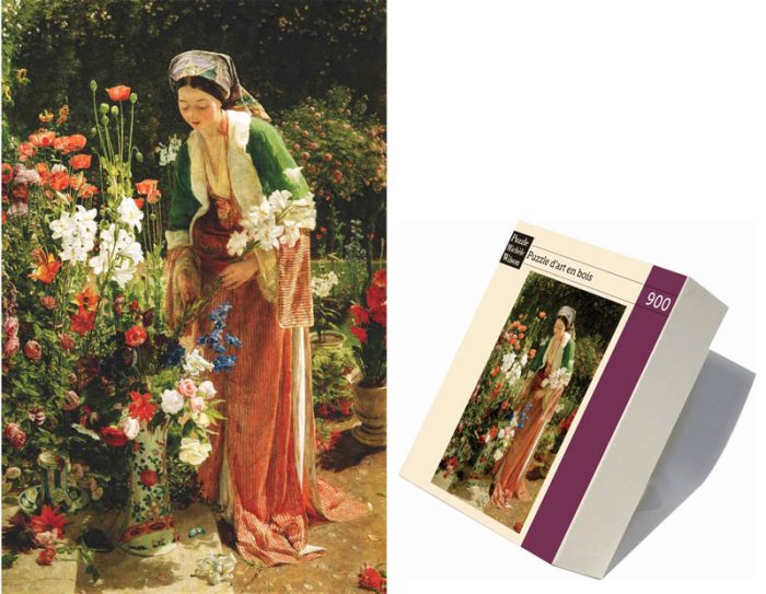 Dans le Jardin - Lewis - puzzle Michèle Wilson 900 pièces