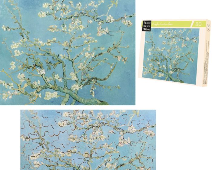 Branches d'amandier - Van Gogh - puzzle Michèle Wilson 80 pièces
