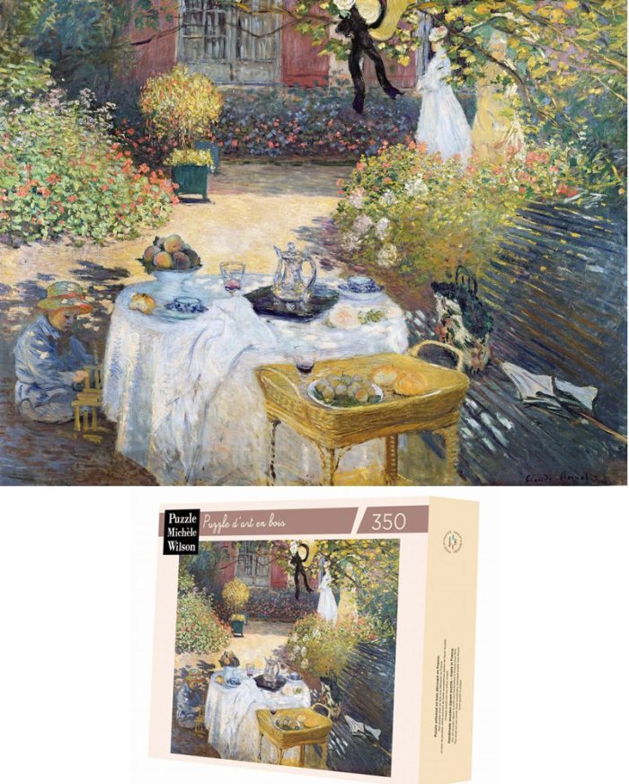 Le Déjeuner - Monet - puzzle Michèle Wilson 350 pièces