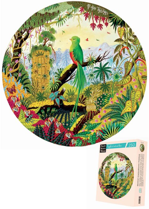 Quetzal Resplendissant - Thomas - puzzle Michèle Wilson 250 pièces