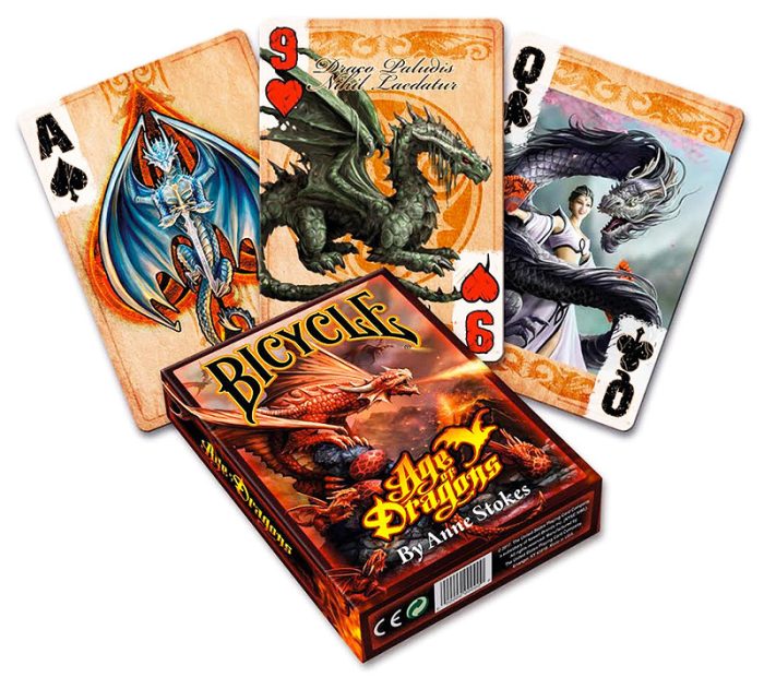 Cartes Bicycle Age Of Dragons - Anne Stokes