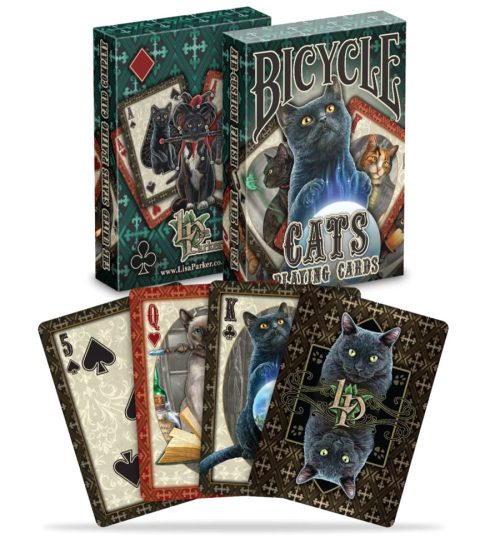 Cartes Bicycle Lisa Parker Cats