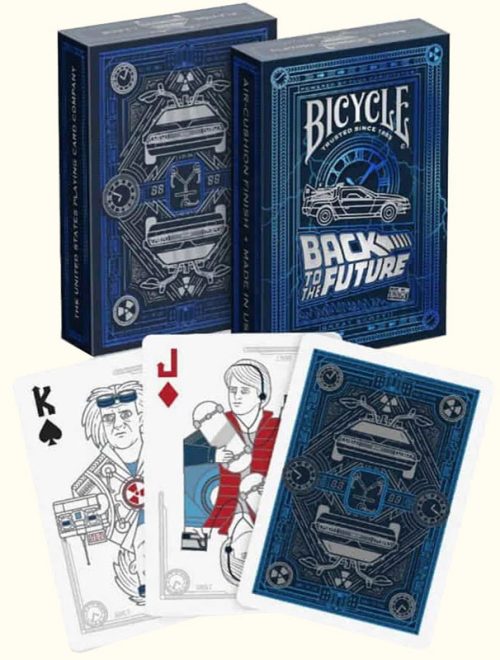Cartes Bicycle Back to the Future (Retour vers le Future)
