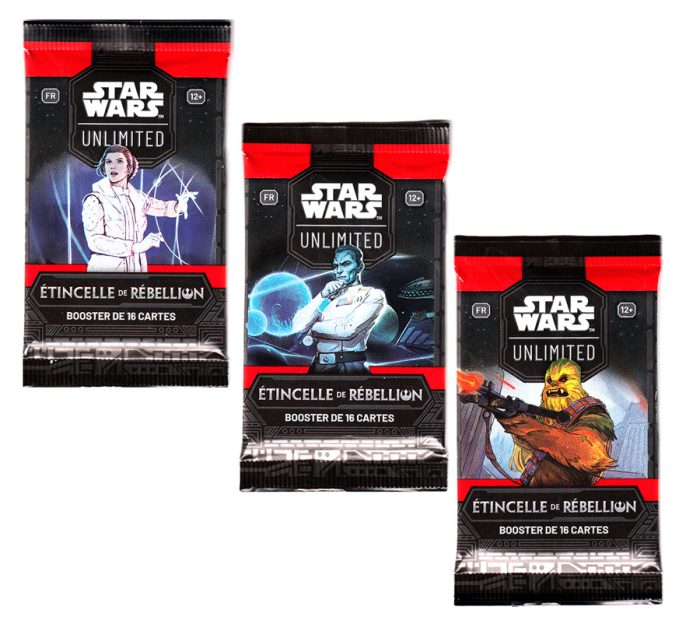 Star Wars Unlimited :Spark of rebellion VO Booster (unité)