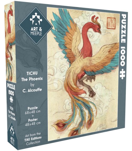 Puzzle TICHU Phoenix (art&meeple 1000 pièces)