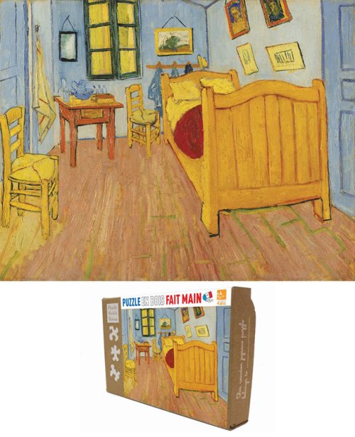 La Chambre à Arles - Van Gogh - puzzle Michèle Wilson 24 pièces BOÎTE KRAFT
