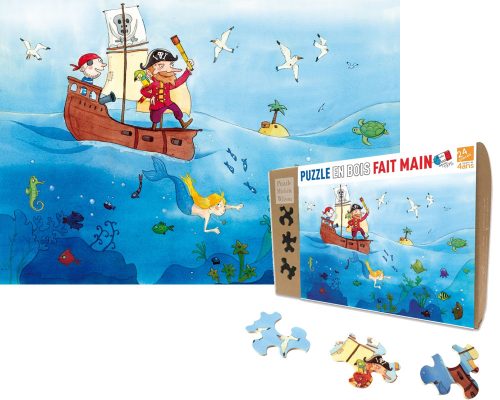 Les pirates - Vanvolsem  - puzzle Michèle Wilson 24 pièces