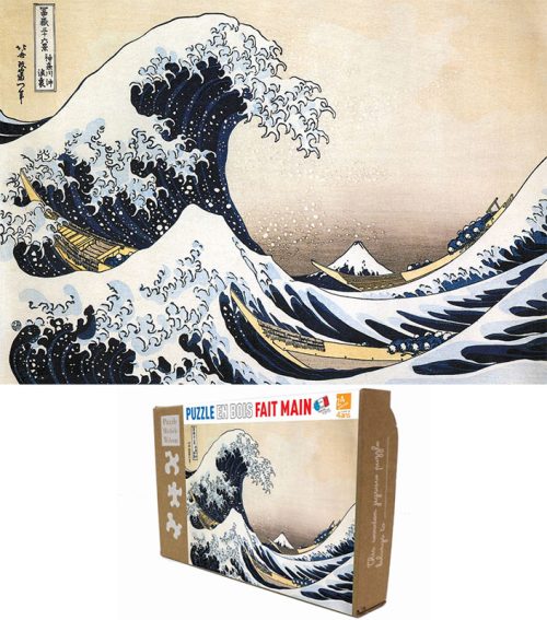 La Vague - Hokusai - puzzle Michèle Wilson 24 pièces