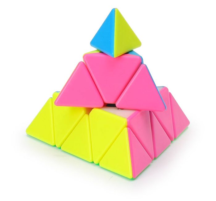 Pyraminx Z-Cube stickerless PINK