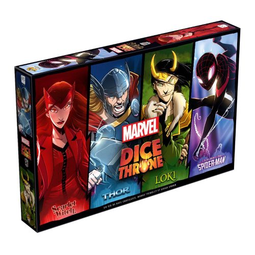 Dice Throne Marvel - Scarlet Witch, Loki, Thor et Miles Morales Spider-man