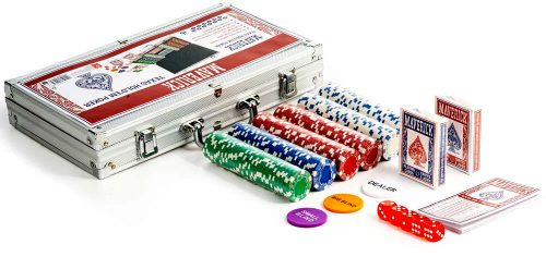 Mallette Poker Maverick 300 Jetons 11,5 g