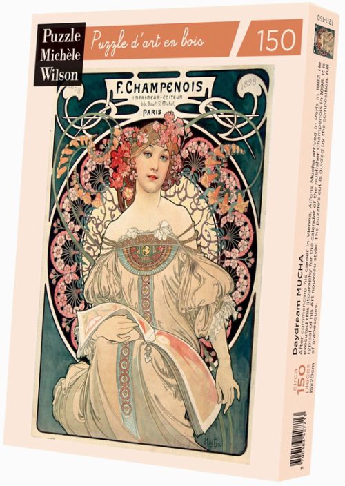 Rêverie - Alfons Mucha -puzzle Michèle Wilson 150 pièces