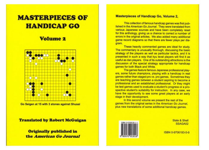 Masterpieces of handicap go Vol.2, second edition (McGuigan)