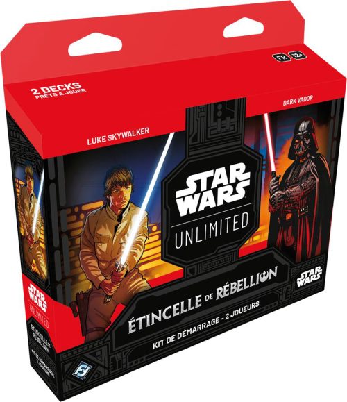 Star Wars Unlimited : Etincelle de Rébellion Kit de démarrage