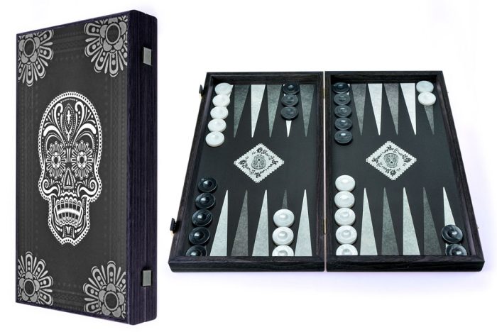Backgammon Dia de Los Muertos 50cm