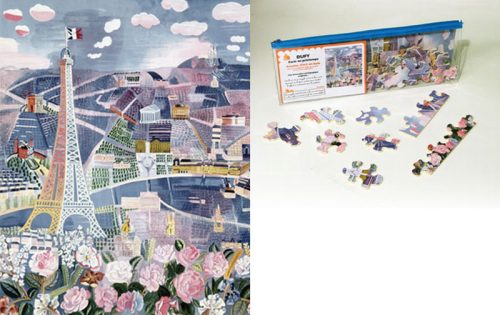Paris au printemps - Dufy - puzzle Michèle Wilson 24 pièces  BOÎTE KRAFT