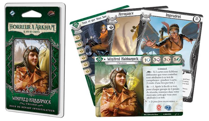 Horreur à Arkham JCE : Winifred Habbamock (Deck d'Investigateur)