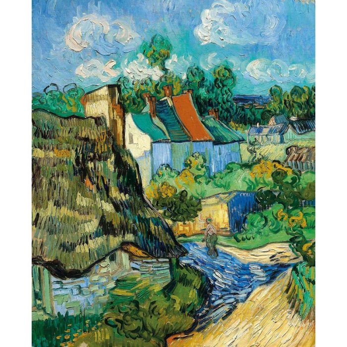Auvers-sur-Oise - Van Gogh - - puzzle Michèle Wilson 80 pièces