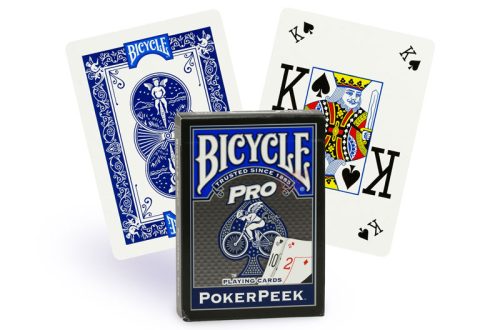 Cartes Bicycle PRO PokerPeek bleu