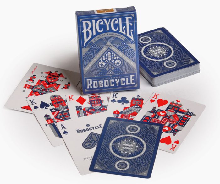 Cartes Bicycle Robocycle Blue