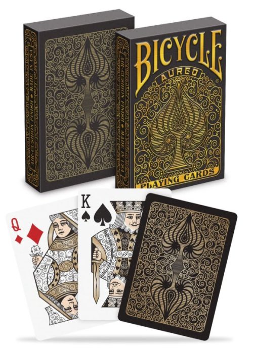 Cartes Bicycle Aureo Black