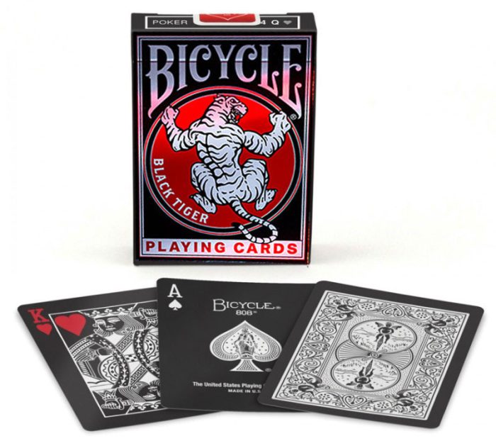 Cartes Bicycle Black Tiger Revival Edition