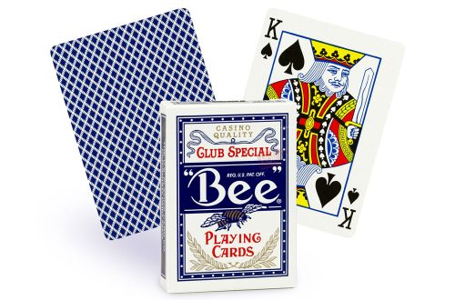 Cartes Bee dos bleu