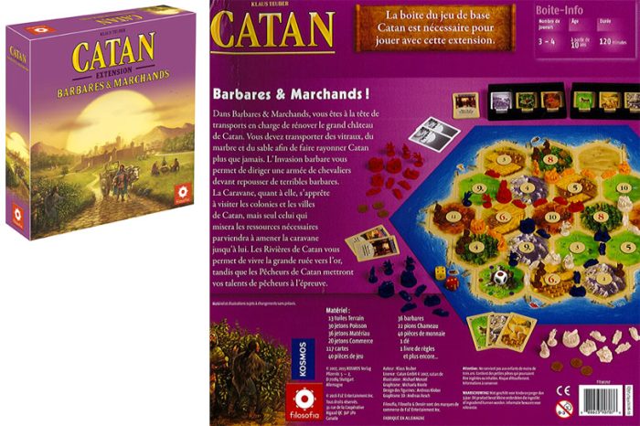 location Catan Barbares et Marchands