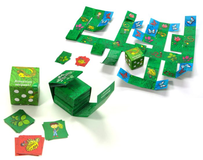 Livre-Jeu Cube Attention Serpents