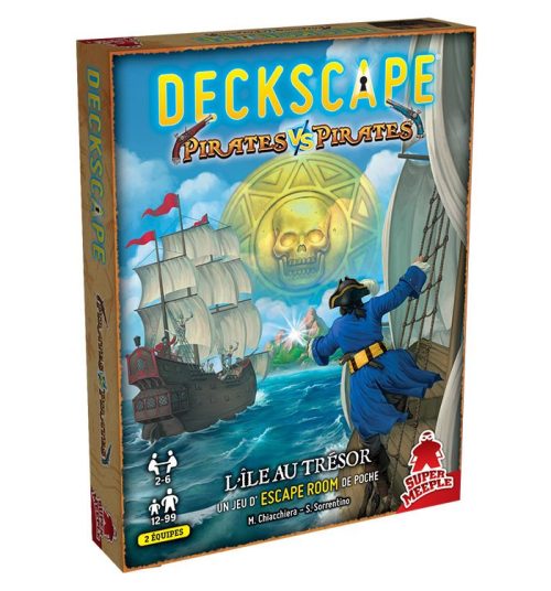 DECKSCAPE - Pirates VS Pirates: L'Ile au trésor (TVA 5.5)