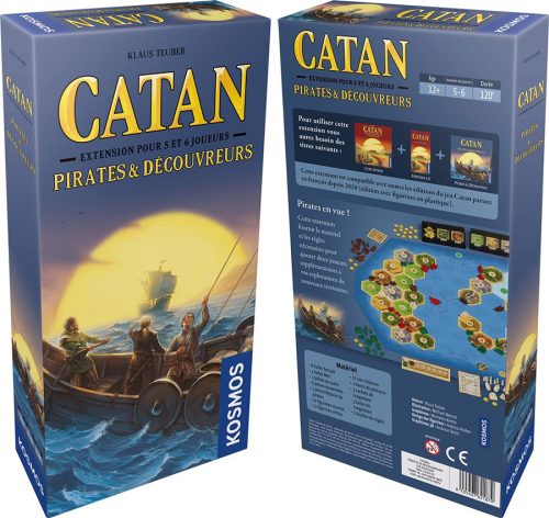 Catan - Extension Pirates & Découvreurs 5/6 joueurs