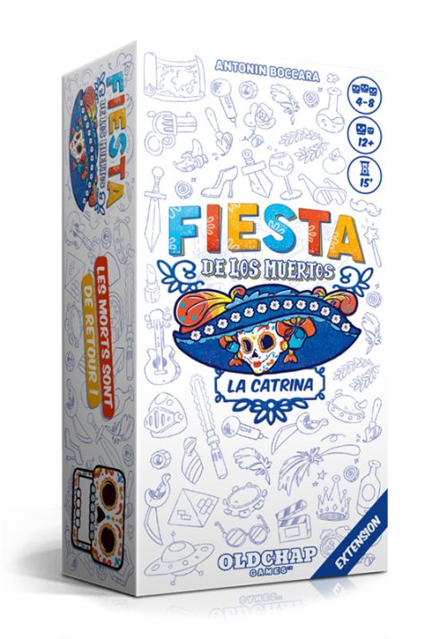Fiesta de los muertos extension La Catrina