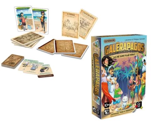 Galèrapagos : extension tribus et personnages
