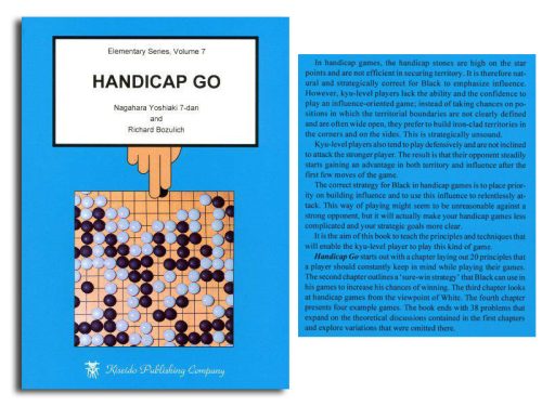 Elementary Go Series Vol 7 - Handicap Go (Bozulich, Nagahra)