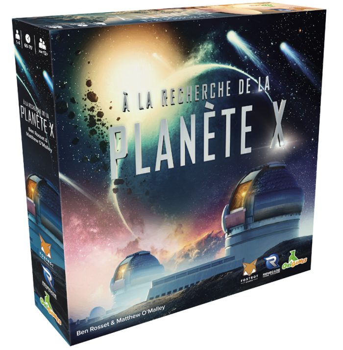 location A la Recherche de la Planete X